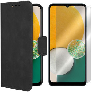 Etui Do Samsung Galaxy A13 4g Fancy Velvet + Szkło