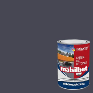 Farba Akrylowo-Silikonowa Malsilbet Grafitowy 5L Malexim