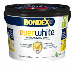 Farba Lateksowa Bondex Biała 9L Ever White Bondex