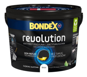 Farba do ścian i sufitów Revolution 9 l Bondex
