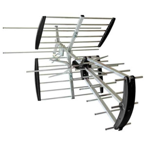 Antena TV kierunkowa ze wzmacniaczem UHF/VHF wzmacniacz 24dB filtr LTE