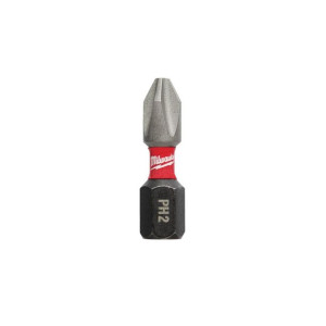 MILWAUKEE PH2 bit udarowy, grot SHOCKWAVE IMPACT DUTY 25mm (9634)