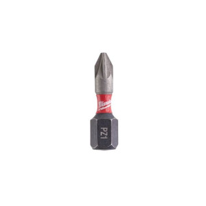 MILWAUKEE PZ1 bit udarowy, grot SHOCKWAVE IMPACT DUTY 25mm (9636)