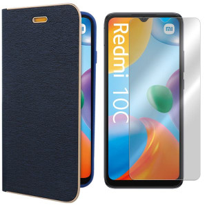 Etui Do Xiaomi Redmi 10c Pokrowiec Case Posh+szkło