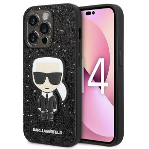 Etui Karl Lagerfeld KLHCP14LGFKPK Apple iPhone 14 Pro hardcase czarny/black