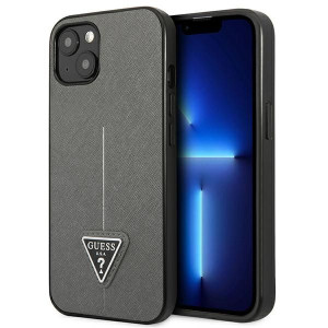 Etui Guess GUHCP14MPSATLG Apple iPhone 14 Plus srebrny/silver hardcase Saff