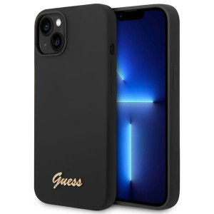 Etui Guess GUHCP14MSLSMK Apple iPhone 14 Plus czarny/black hard case Silico