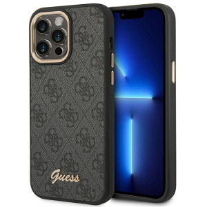 Etui Guess GUHCP14XHG4SHK Apple iPhone 14 Pro Max czarny/black hard case 4G