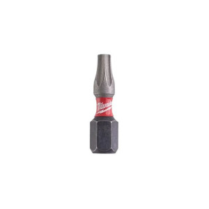 MILWAUKEE T20 bit udarowy, grot SHOCKWAVE IMPACT DUTY 25mm (9640)