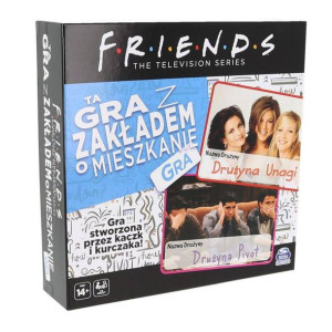 FRIENDS MIESZKANIE gra planszowa PRZYJACIELE Trivia