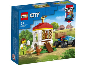 LEGO City 60344 Kurnik z kurczakami klocki farma