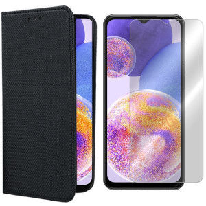 Etui Do Samsung Galaxy A23 5g Case Magnet + Szkło