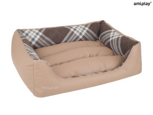 Amiplay Sofa  Zipclean 4 w 1 Kent Beżowa Rozmiar S