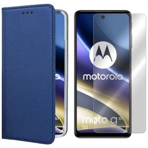Etui Do Motorola Moto G51 5g Magnet + Szkło 9h