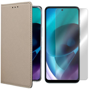 Etui Do Motorola Moto G71 5g Magnet + Szkło 9h