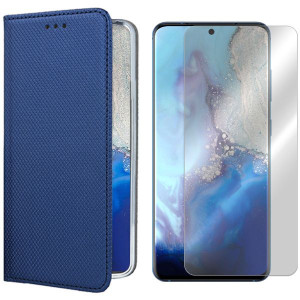 Etui Do Samsung Galaxy S20 Futerał Magnet + Szkło