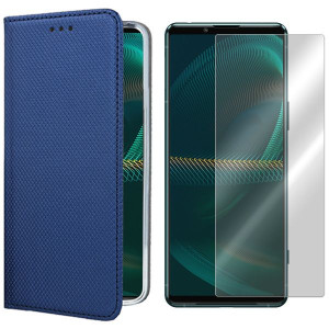 Etui Do Sony Xperia 5 Iii Pokrowiec Magnet + Szkło