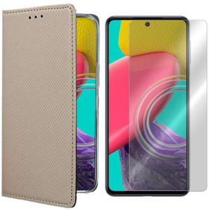 Etui Do Samsung Galaxy M53 5g M536 Magnet + Szkło