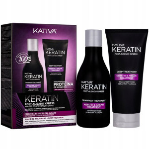 Kativa Keratin Post Zestaw Po Keratynnowym Prostowaniu
