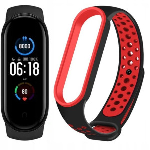 Xiaomi Mi Band 5 Opaska + Kolorowy Pasek + Folia