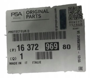 1637296980 Osłona Błotnika Prawy Tył Oe Psa Boxer