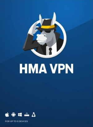 avast HMA! Pro VPN HideMyAss! 5 stanowisk / 1 rok
