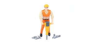 Bruder 60020 Figurka Robotnika Z Akcesoriami