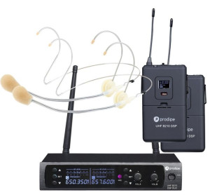 Prodipe B210 Duo Dsp Uhf Nagłowne Mikrofony