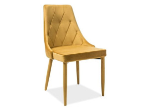 Krzesło Trix Velvet Curry Bluvel68