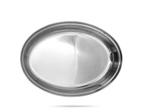Taca owalna stalowa głęboka 40 cm AJA-ALKON