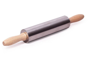 Wałek do ciasta stalowy 38 cm KAMILLE