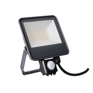 Naświetlacz zewnętrzny Kanlux iQ LED 10W neutralna IP44 czujnik ruchu 33885