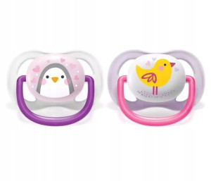 Avent Smoczek Ultra Air 0-6 Girl