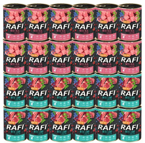 Karma Dla PSA RAFI JUNIOR CIEL JAG MIX 24 x 400g