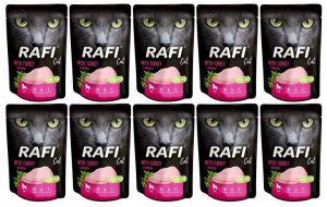 Karma Dla KOTA RAFI CAT INDYK 10 x 100g