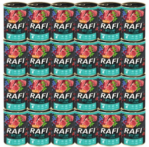 Karma Dla PSA RAFI JUNIOR Jagnięcina 24 x 400g