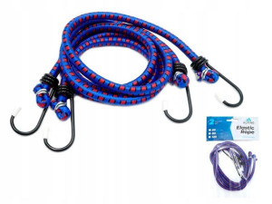 Linka Guma Do Mocowania Bagażu Hakiem 80cm 2sztuki