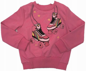 Bluza dresowa Wrotki 110 Bembi różowa