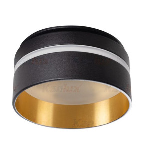 Oprawa punktowa spot LED Kanlux GOVIK czarno-złota 29234
