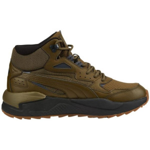 Buty męskie puma x-ray speed mid wtr oliwkowe 385869 03