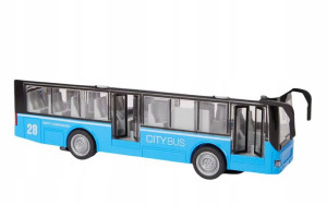 Samochód Autobus Zabawka Z Dzwiękiem Napędem Autko