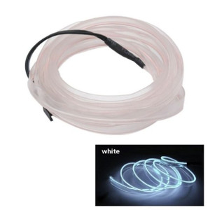 Neon Taśma Neonowa Led Do Dekoracji Wnętrza Samochodu 3M/12V Biała