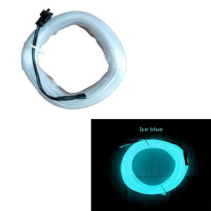 Neon Taśma Neonowa Led Do Dekoracji Wnętrza Samochodu 3M/12V Szaroniebieska