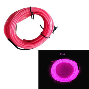 Neon Taśma Neonowa Led Do Dekoracji Wnętrza Samochodu 3M/12V Różowa