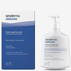 Sesderma Hidraven, krem pienisty bez mydła, 300 ml