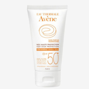 Avene Krem mineralny o bardzo wysokiej ochronie Spf50+ 50ml