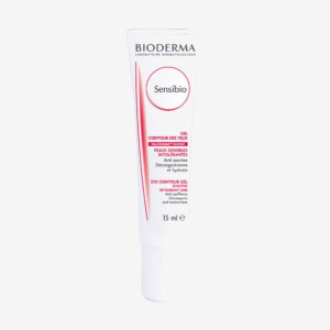 Bioderma, Sensibio, kremowy żel pod oczy, 15 ml