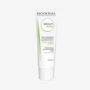Bioderma, Sebium Hydra, krem nawilżający do skóry trądzikowej, 40 ml