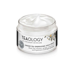 Teaology, Ginger Tea, energizujący krem wodny do twarzy, 50 ml