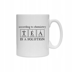 Kubek dla chemika TEA is a solution